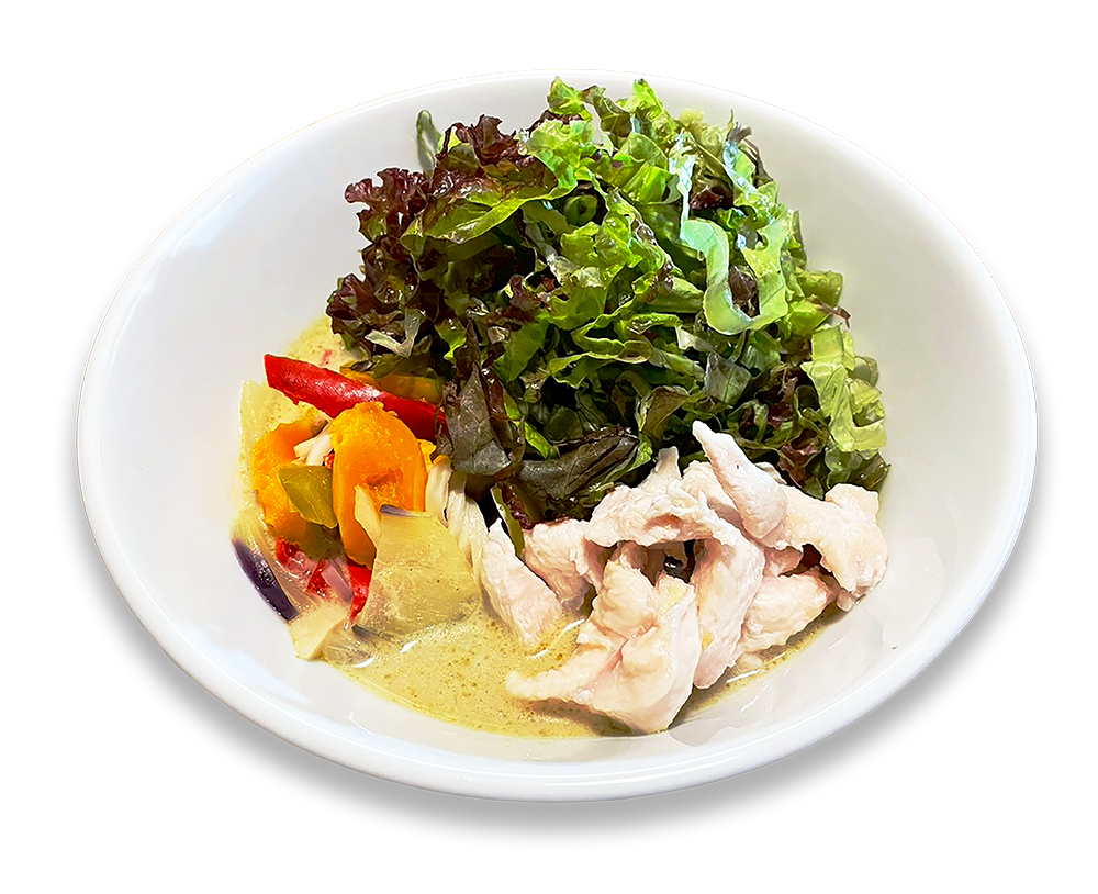 グリーンカレーラーメン